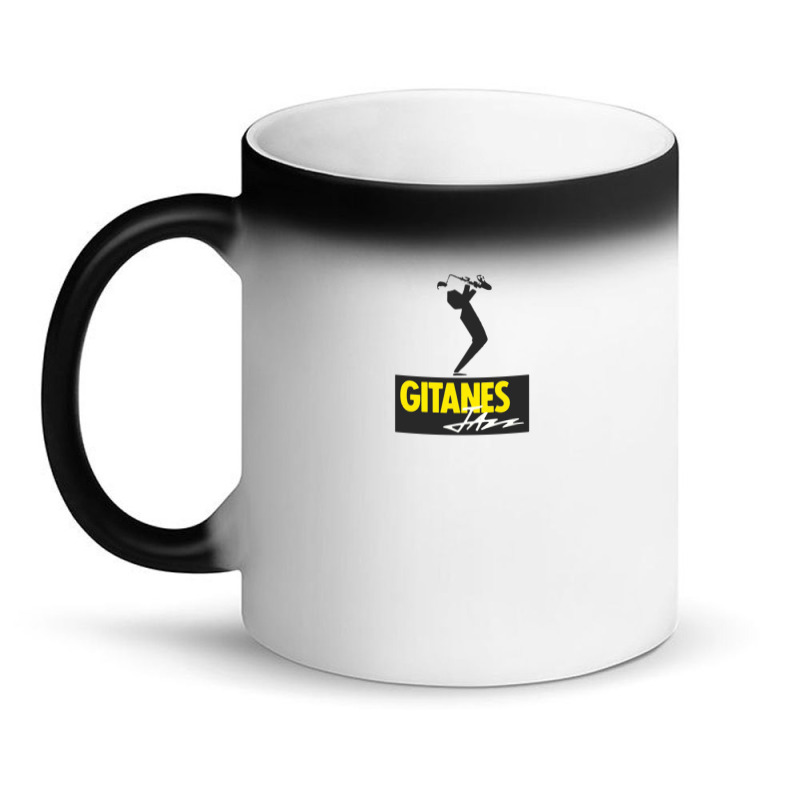 Cool Gitanes Jazz Design Magic Mug | Artistshot