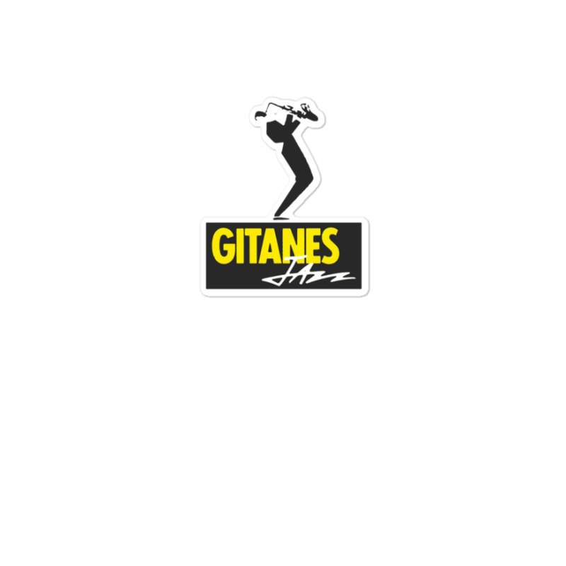 Cool Gitanes Jazz Design Sticker | Artistshot