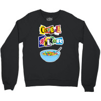 Cereal Killer Ransom Note Crewneck Sweatshirt | Artistshot