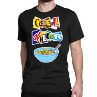 Cereal Killer Ransom Note Classic T-shirt | Artistshot