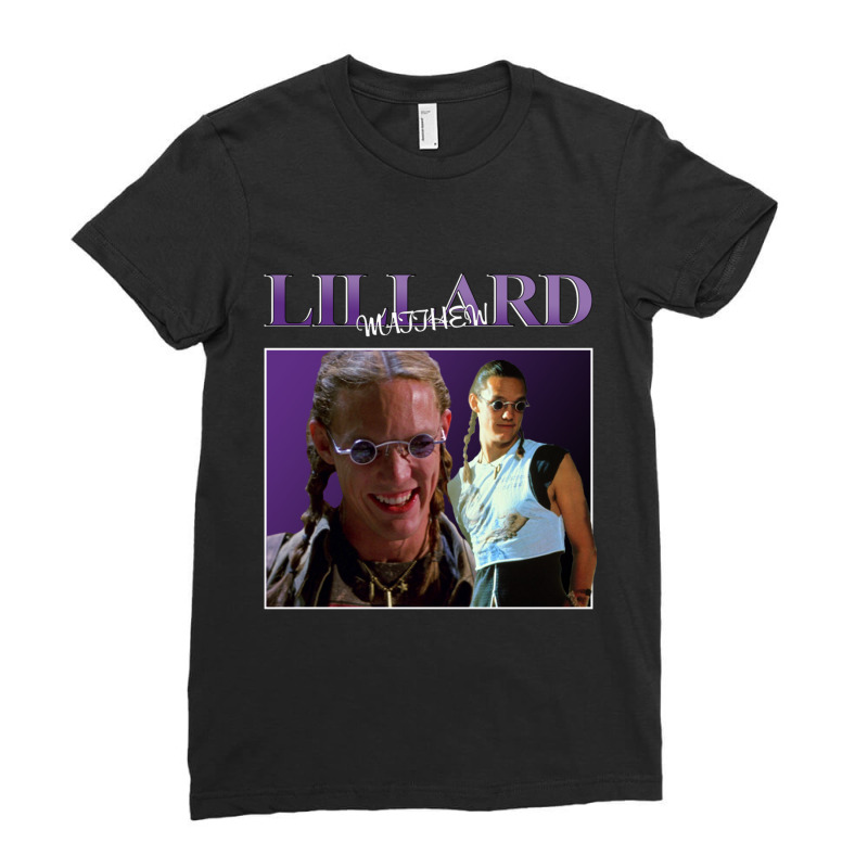 Matthew Lillard 90s Ladies Fitted T-Shirt by BOBBYDAVIS | Artistshot