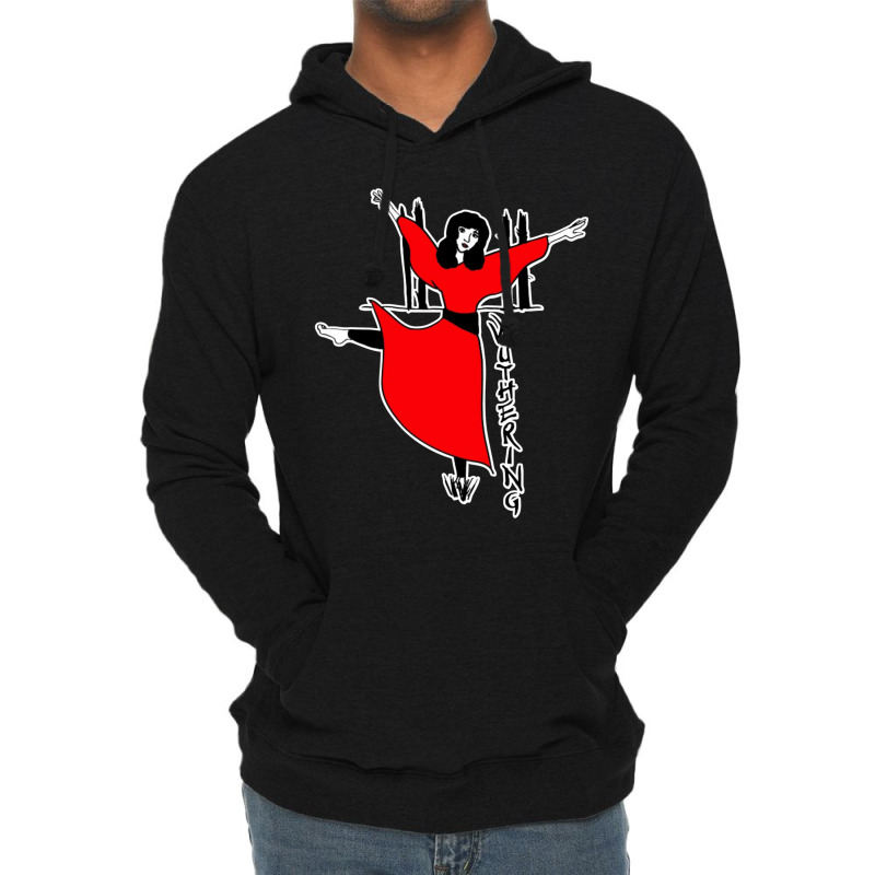 Kate Bush Ilutration Anime Lightweight Hoodie by THOMASMANUEL | Artistshot