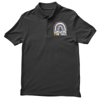 Sunshine And Time Travel Cute Rainbow Graphic For Womens Kids Girls Men's Polo Shirt | Artistshot