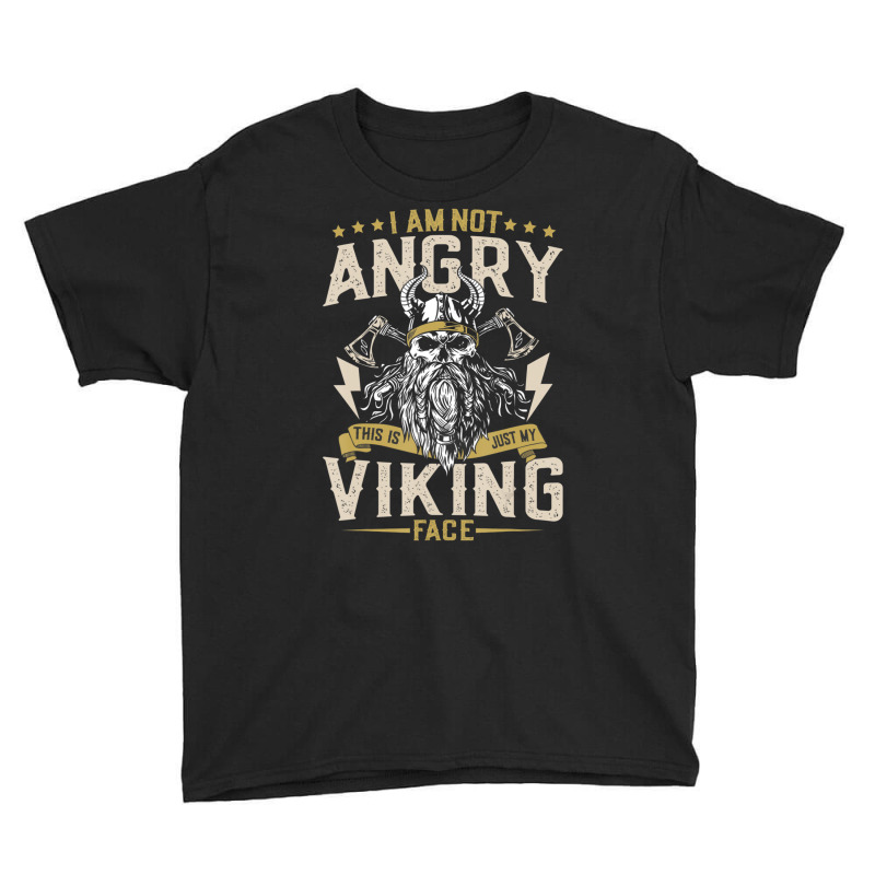 Viking Quote Scandinavian Celtic Mythology Youth Tee by cm-arts | Artistshot