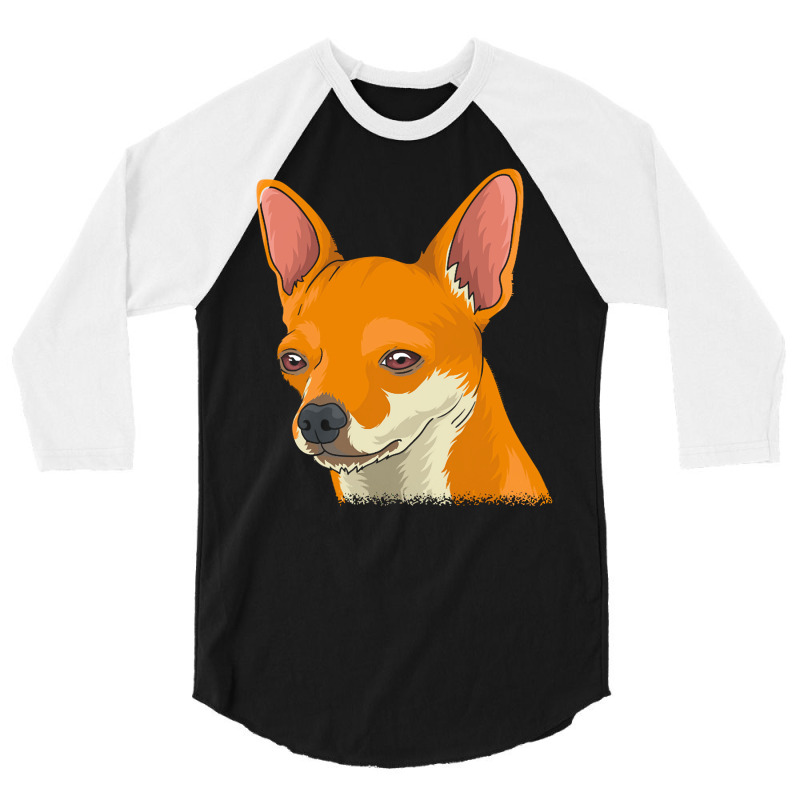 Chihuahua Dogs T  Shirt Short Haired Chihuahua Dog Owner Gift Idea T 3/4 Sleeve Shirt | Artistshot