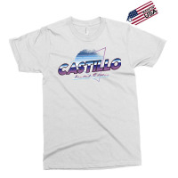 Castillo Name Shirt Aesthetic Vaporwave 80s 90s Surname T Shirt Exclusive T-shirt | Artistshot