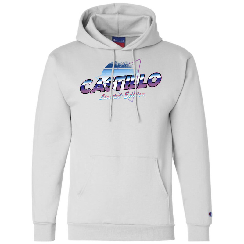 Castillo Name Shirt Aesthetic Vaporwave 80s 90s Surname T Shirt Champion Hoodie | Artistshot