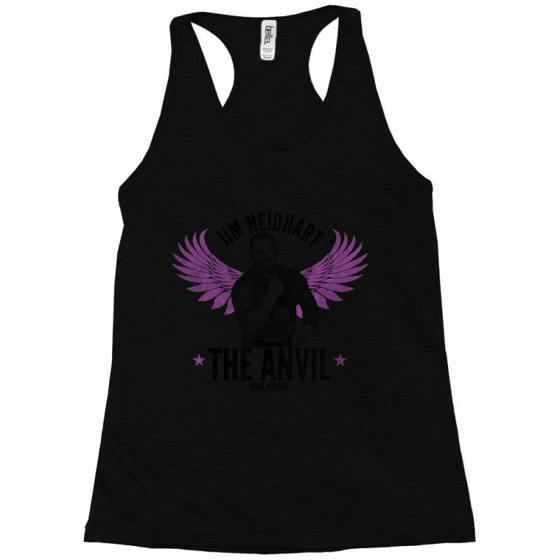 Jim The Anvil T-shirt Distressed Racerback Tank by atereabag | Artistshot