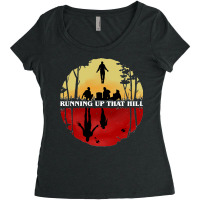 Parallel Running Up That Hill Scene Classic Women's Triblend Scoop T-shirt | Artistshot