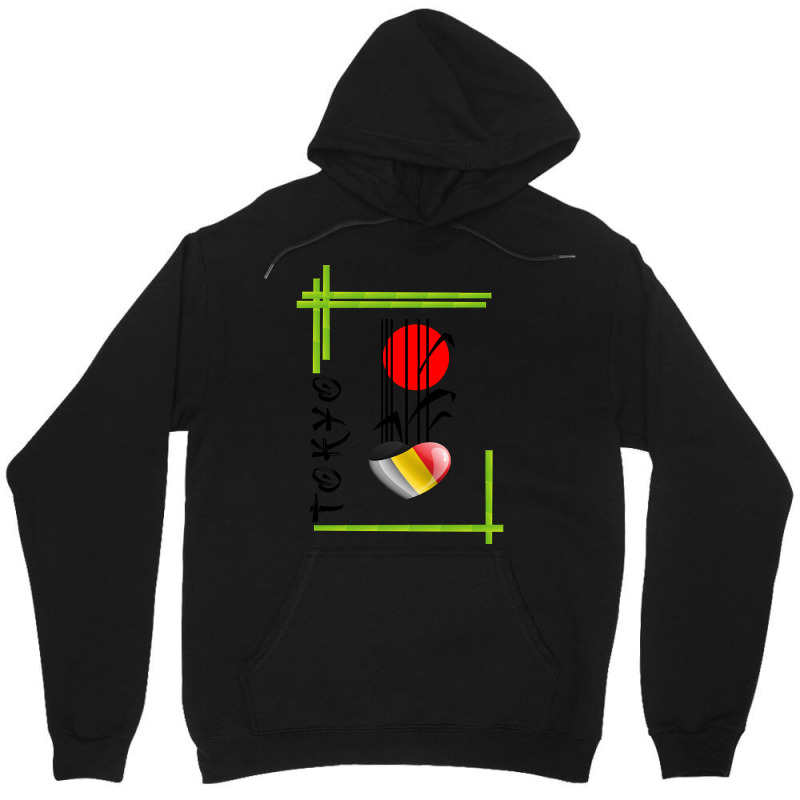 Belgium, Tokyo, Sports Unisex Hoodie | Artistshot