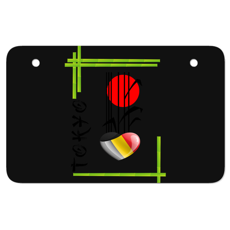 Belgium, Tokyo, Sports Atv License Plate | Artistshot