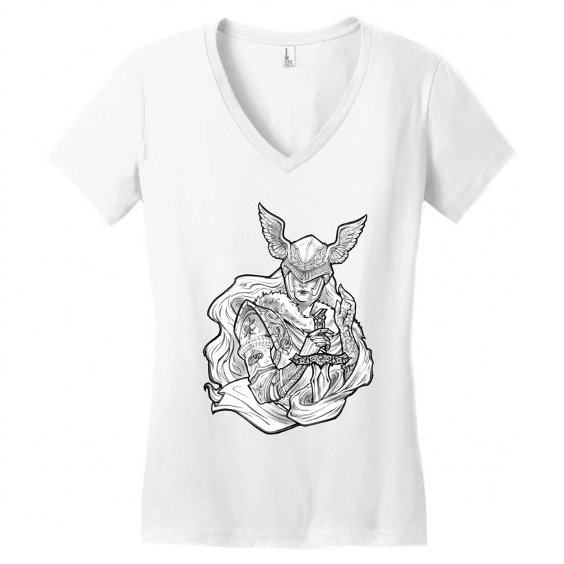 Malenia  (2) Women's V-Neck T-Shirt by cm-arts | Artistshot