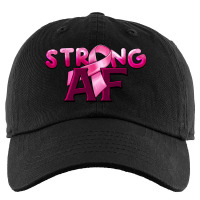 Strong Af Breast Cancer Kids Cap | Artistshot