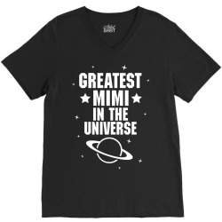 Greatest Mimi In The Universe V-Neck Tee | Artistshot
