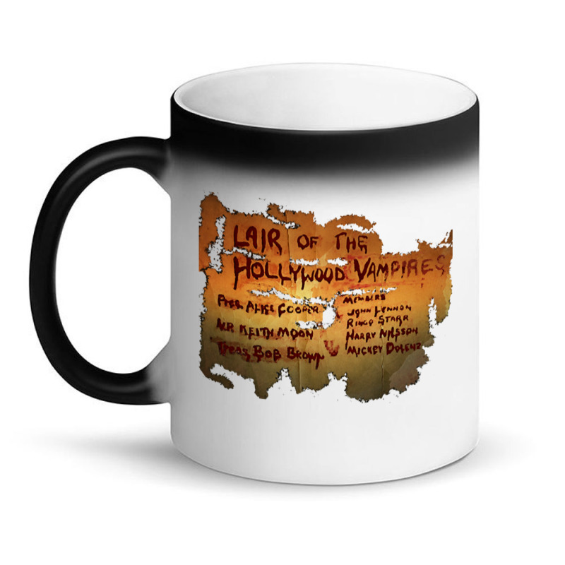 Lair Of The Hollywood Vampires Design Magic Mug | Artistshot