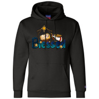 Blessed Holy Night Champion Hoodie | Artistshot