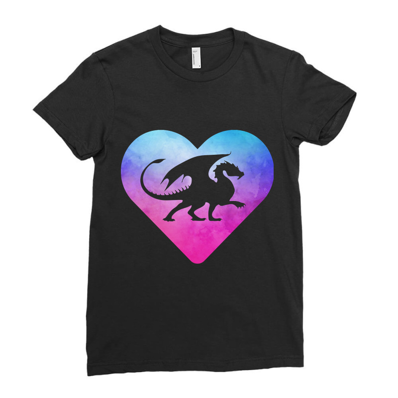 Women Or Girls Dragon Ladies Fitted T-Shirt by Kenlofu52 | Artistshot