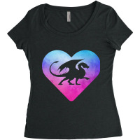 Women Or Girls Dragon Women's Triblend Scoop T-shirt | Artistshot