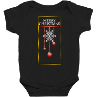 Merry Christmas-xu4sh Baby Bodysuit | Artistshot