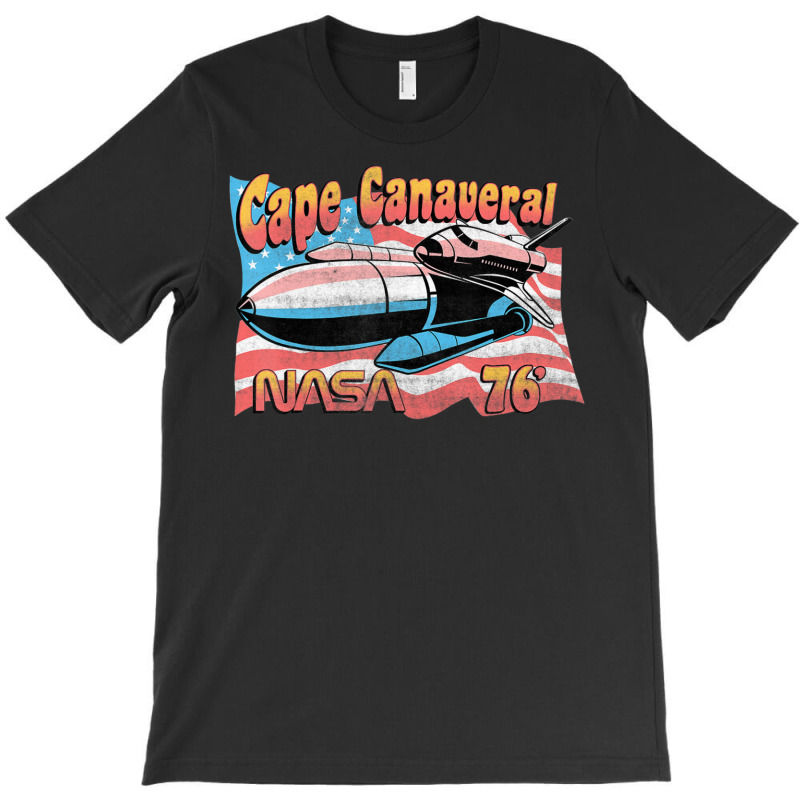 Cape Canaveral 76 American Flag T-shirt | Artistshot