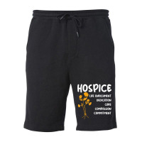 Hospice Nursing Patient Palliative Care   Hospice Nurse T Shirt Fleece Short | Artistshot