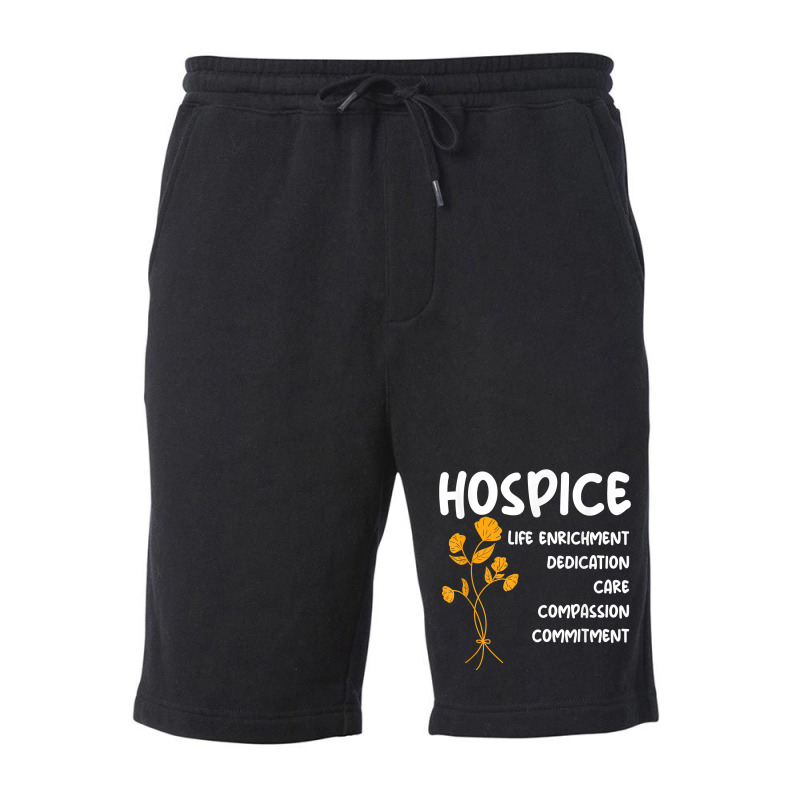 Hospice Nursing Patient Palliative Care   Hospice Nurse T Shirt Fleece Short | Artistshot