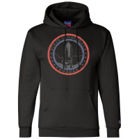 Cape Canaveral Lift Off Red And Blue Champion Hoodie | Artistshot