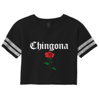 Chingona - Chingona Scorecard Crop Tee | Artistshot