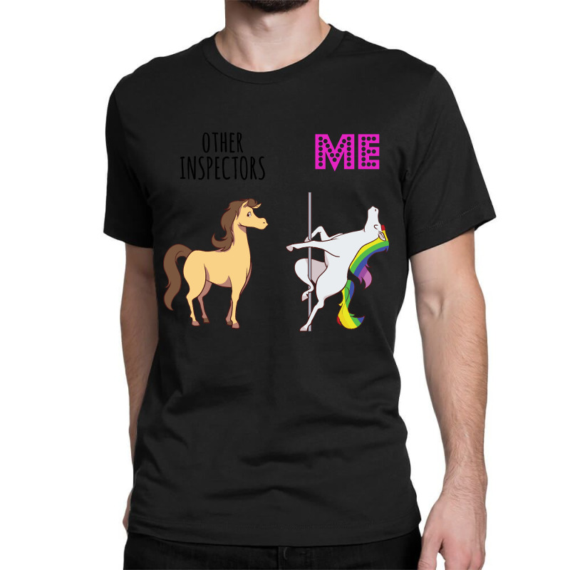 Other Inspector Unicorn Classic T-shirt by guppiessetting | Artistshot