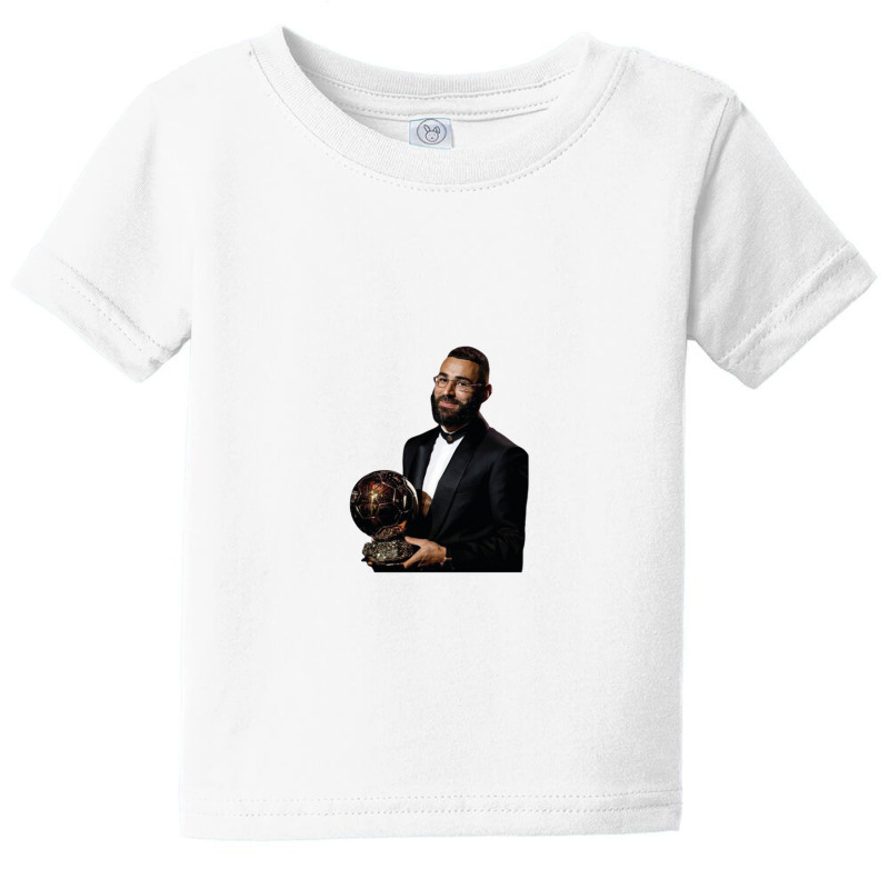 Karim Benzema Ballon D'or 2022 Baby Tee | Artistshot