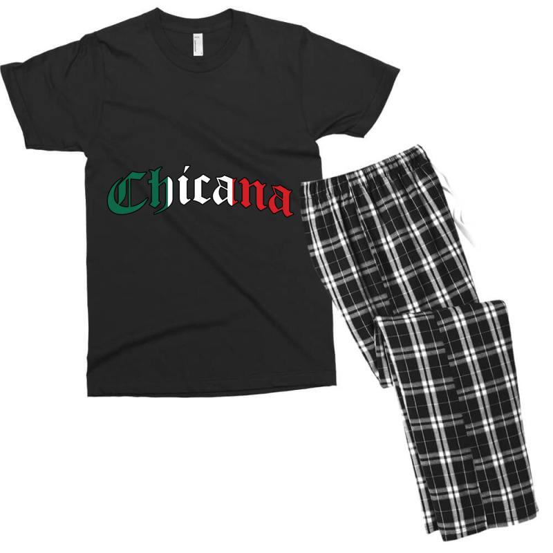 Chicana Mexican American Pride Hispanic Latino Culture Men's T-shirt Pajama Set by cm-arts | Artistshot