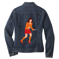 Velma Simple 2 Ladies Denim Jacket | Artistshot