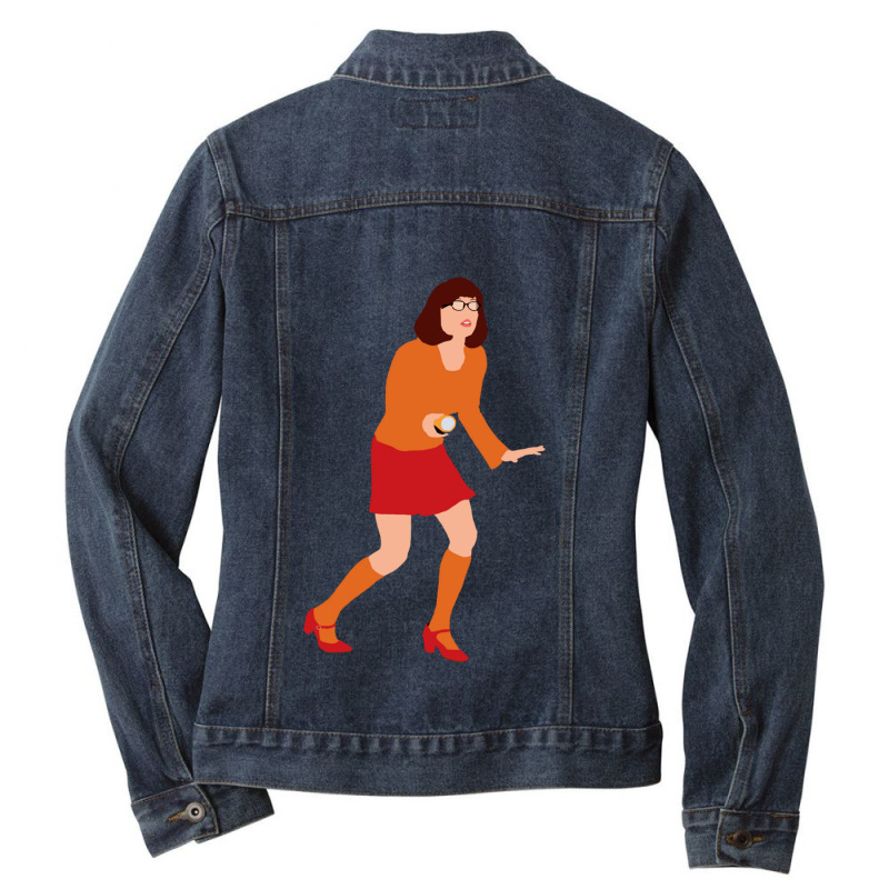 Velma Simple 2 Ladies Denim Jacket by BOBBYDAVIS | Artistshot