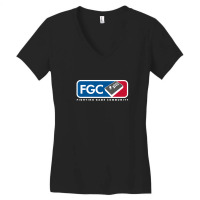 Fighting Game Community Member Women's V-neck T-shirt | Artistshot