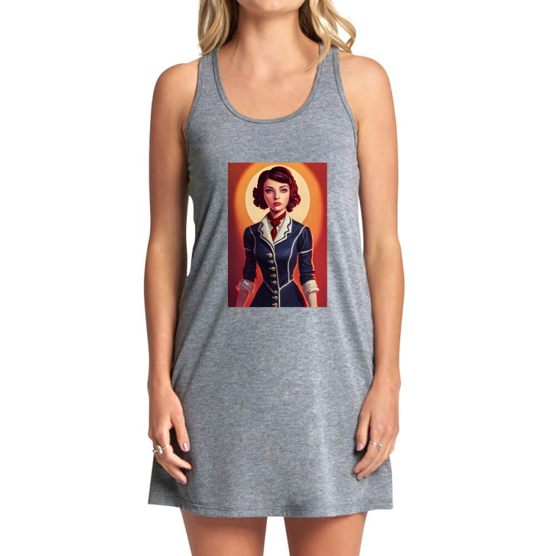 Elisabeth From Bioshock Infinite Tank Dress by saterseim | Artistshot