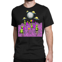 Magic Mushroom Psychedelic Alien Trip Shroom Edm Galaxy Classic T-shirt | Artistshot