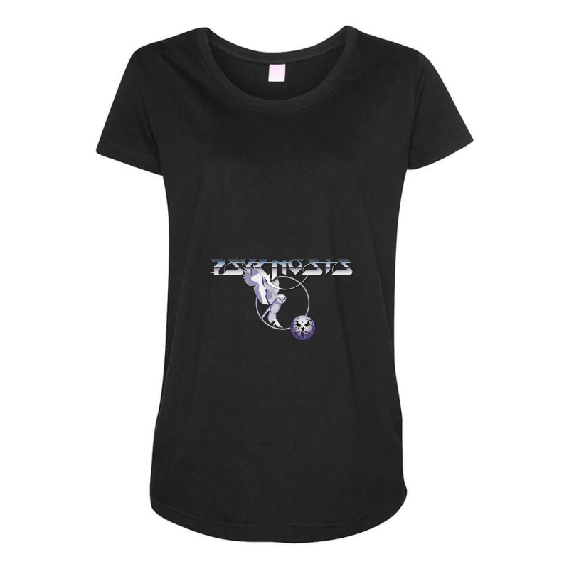 Retro Computer Games - Psygnosis Maternity Scoop Neck T-shirt by TimothyPickard | Artistshot