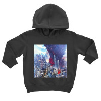 Exploding Tokyo Toddler Hoodie | Artistshot