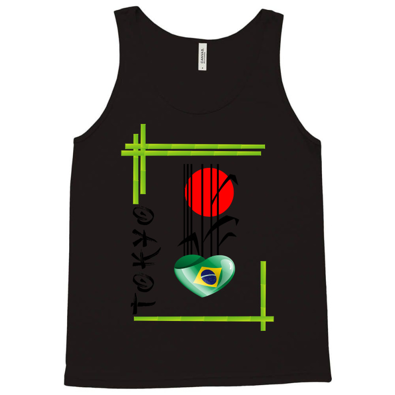 Brazil, Tokyo, Sports Tank Top | Artistshot