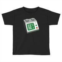 Toy Brick Computer Console Toddler T-shirt | Artistshot