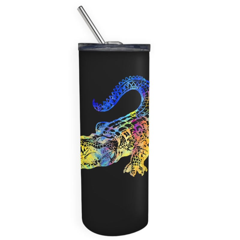 Crocodile Lover T  Shirtcrocodile Aligator With Beutiful Gift Idea T Skinny Tumbler | Artistshot