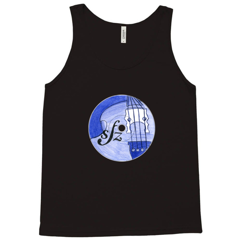 Musical Double Bass Dynamic Stringed Instrument Tank Top by HeatherThomas | Artistshot