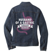 Mens Gastric Bypass And Bariatric Surgery Design For Surgery T Shirt Ladies Denim Jacket | Artistshot