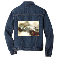 Nostalgic American Car-8qvfx Men Denim Jacket | Artistshot