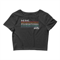 But First Foundational Skills Phonemic Awareness Premium T Shirt Crop Top | Artistshot