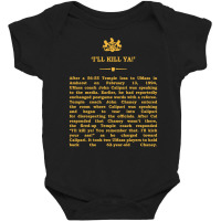 Real Historical Philadelphia - 'i'll Kill Ya' Baby Bodysuit | Artistshot