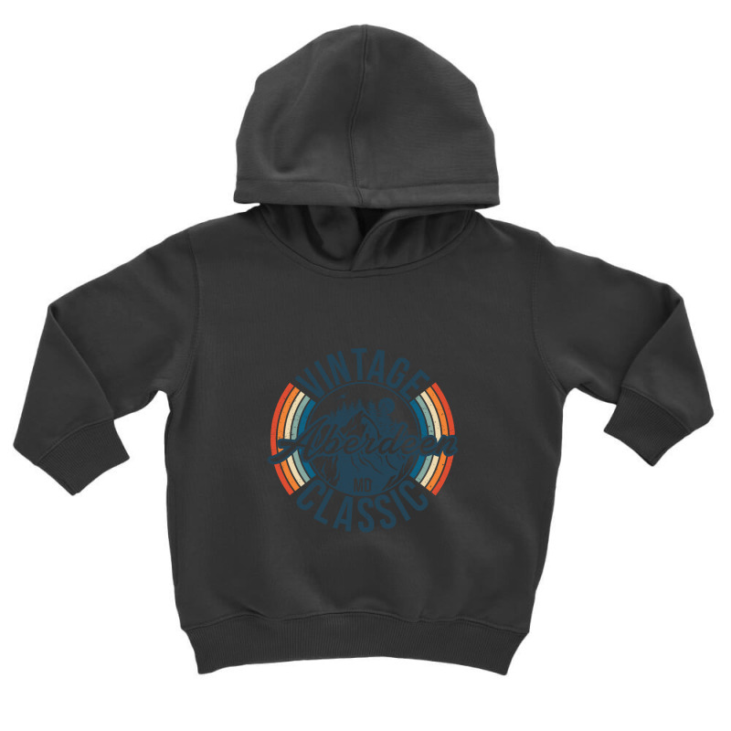 I Love Aberdeen Maryland Retro Vintage Classic Limited Edition Toddler Hoodie | Artistshot