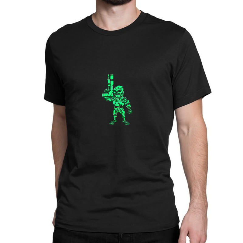 Cyborg Perk Classic T-shirt | Artistshot