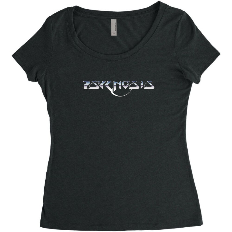 Psygnosis (transparent) C64 Women's Triblend Scoop T-shirt by DebbieElliott | Artistshot