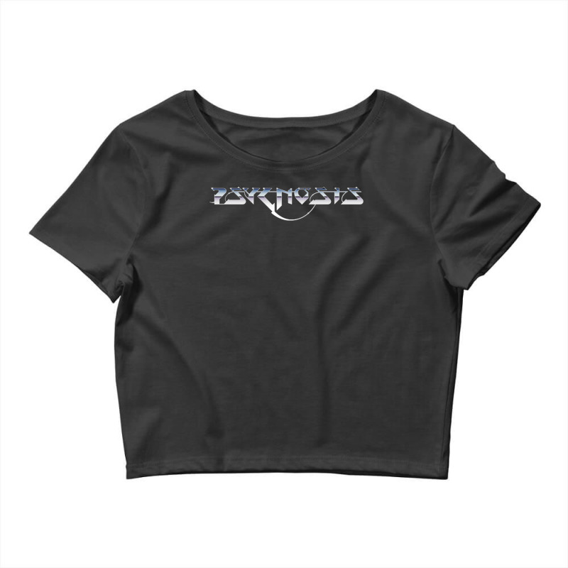 Psygnosis (transparent) C64 Crop Top by DebbieElliott | Artistshot